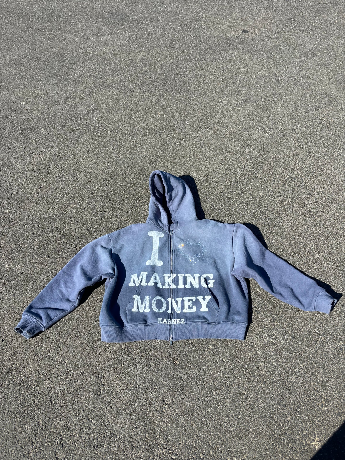 I 💙 Making Money zip up